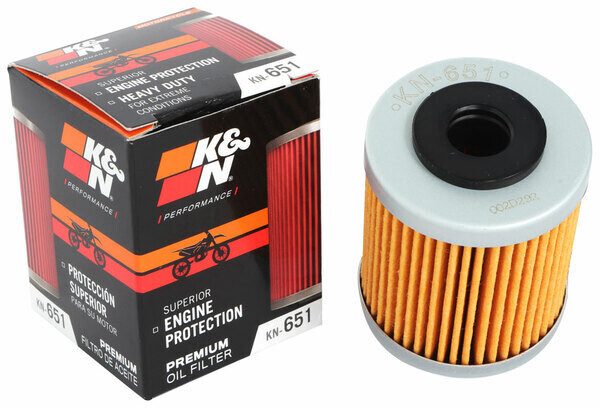Filtro de aceite tipo cartucho K & N OIL FIL KTM/HVA/GAS GAS KN-651