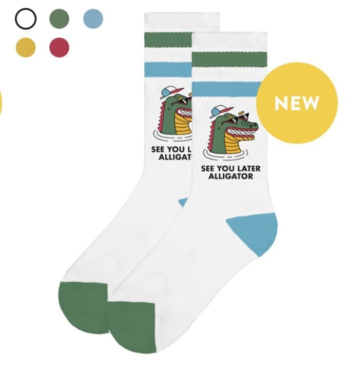 American Socks Mid See You Later