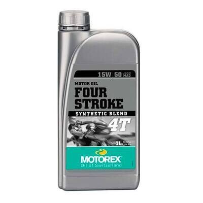 Aceite MOTOREX 15W50 4 STROKE 4T 1L