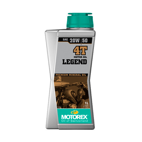 Aceite MOTOREX  20W50 LEGEND 4T 1L