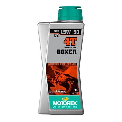 Aceite MOTOREX BOXER 15W50 4T 1L