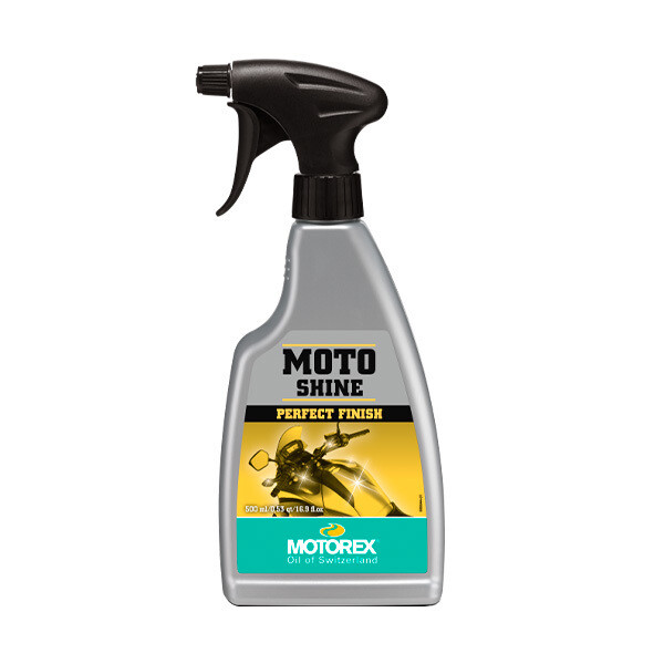 Limpiador abrillantador MOTOREX  SHINE 500ML