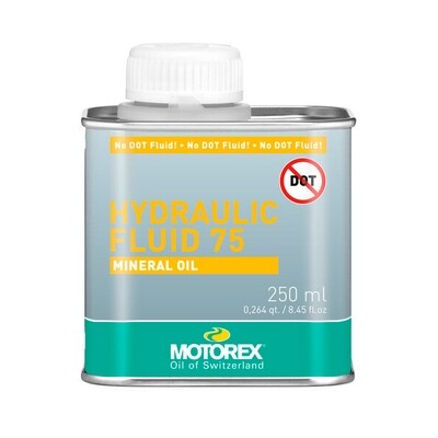 Líquido de frenos/embragues MOTOREX HYDRAULIC FLUID 75 250ML