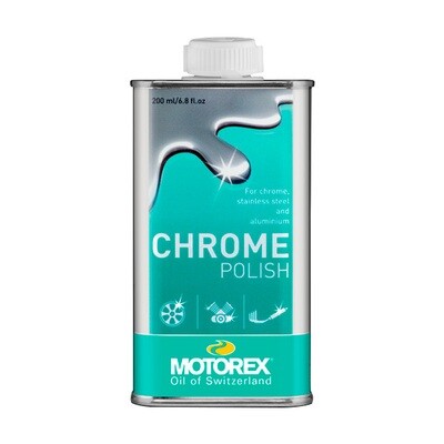 Limpiador para cromados MOTOREX CHROME POLISH 200ML