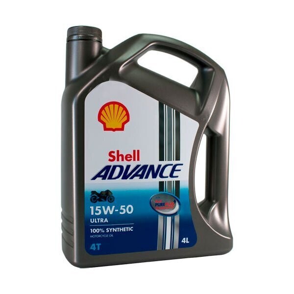 SHELL  ADVANCE ULTRA 4T 15W50 4L