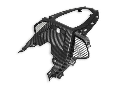 CRB118L - SOPORTE ASIENTO PASAJERO CARBONO BRILLANTE BMW S1000RR y M1000