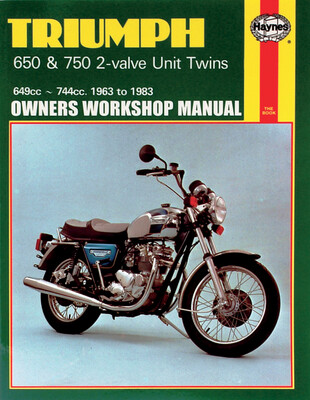 Manual de reparación motocicleta TRIUMPH 2VLV TWINS