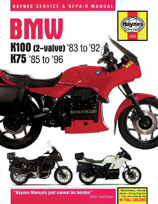 Manual de reparación motocicleta BMW K100 + 75