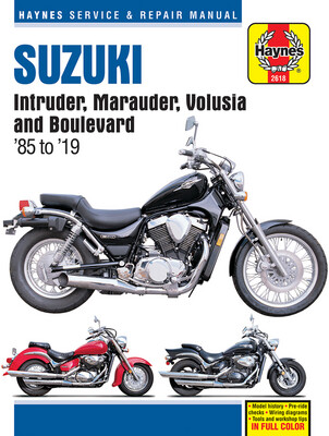 Manual de reparación motocicleta SUZUKI INT/BLVD
