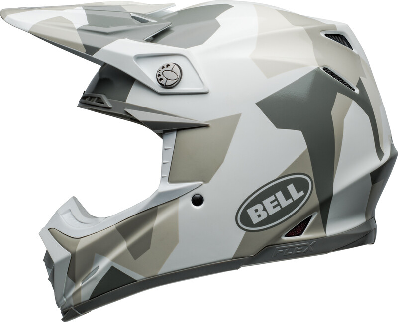 Casco BELL Moto-9S Flex - Rover Gloss White Camo