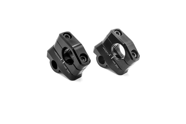 Kits de conversión elevador de manillar 1D.GT para Harley Davidson Pan América  GILLES TOOLING
RISERS 1DGT BK