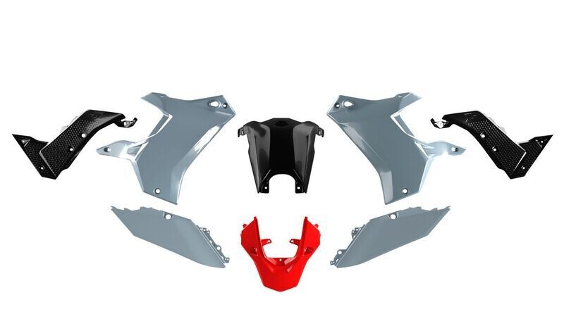 Kit de plástica RACETECH T7 Revolution para Yamaha Tenere 700