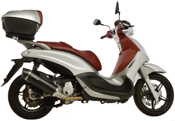 Escape LEOVINCE EXHAUST NERO PIAGGIO BEVERLY 350  homologado