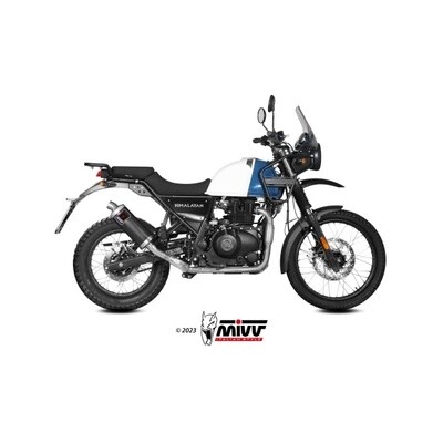 Escape MIVV SLIP-ON DAKAR BLACK ROYAL ENFIELD HIMALAYAN 2021-23