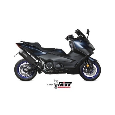 Escape completo MIVV FULL SYSTEM 2x1 SR-1 BLACK TITANIUM YAMAHA T-MAX 560 2022-23