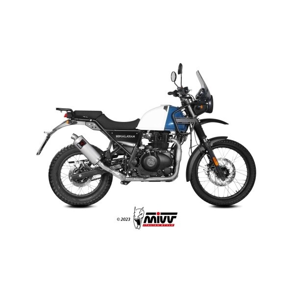 Escape MIVV SLIP-ON DAKAR STEEL ROYAL ENFIELD HIMALAYAN 2021-23