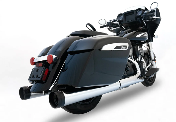 Silenciadores Slip-On DBX45 de 4,5" para Indian RINEHART RACING
DBX 45 INDIAN BK/CH