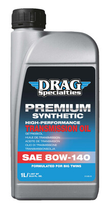 Aceite de transmisión 80W-140 DRAG SPECIALTIES
OIL E-DRAG TRANS 80W140 1L