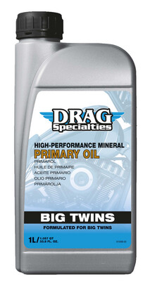 Aceite para transmisión primaria DRAG SPECIALTIES
OIL E-DRAG PRIM DRVE 1L