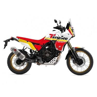 Kit de adhesivos + funda de asiento BLACKBIRD Rally Ride - Yamaha Tenere