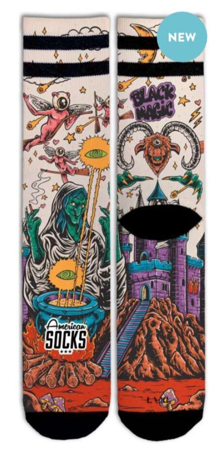 American Socks Signature Black  Magic