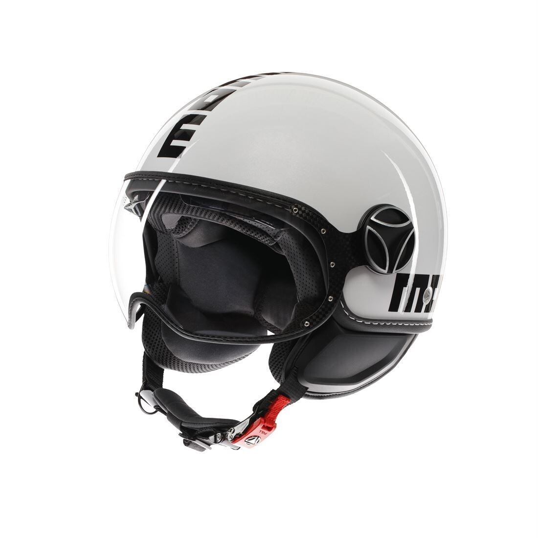 CASCO MOMO FGTR EVO E2206 MONO WHITE QUARZ/BLACK