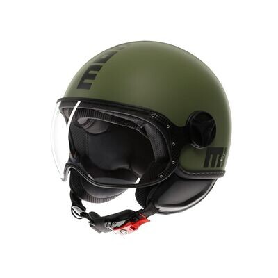 CASCO MOMO FGTR CLASSIC E2206 MONO MATT MILITARY GREEN/BLACK