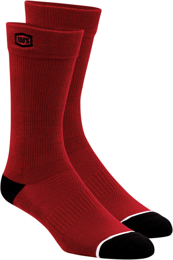 Calcetines Solid100% SOCK SOLID RD