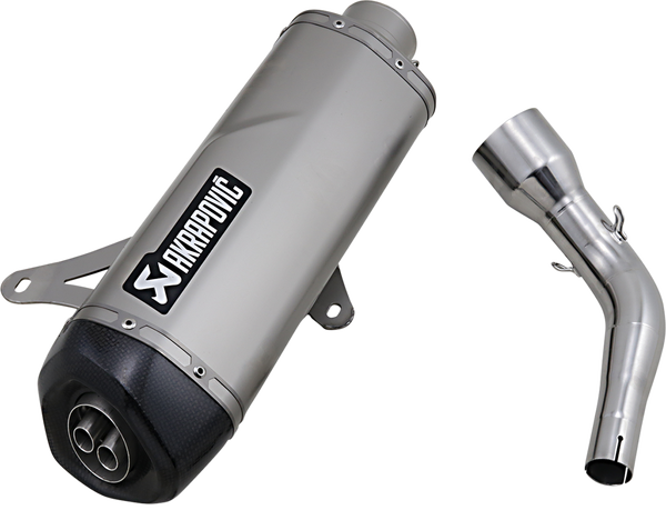 Silenciador Slip-On Line acero inoxidable para scooter AKRAPOVIC
MUFFLER SS/CF VESPA GTS125/GTS300 Homologado