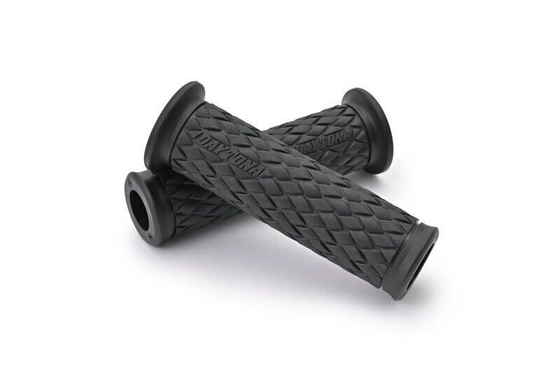 DAYTONA PAR DE PUÑOS "GRIPPYGRIP" GGD-KNIT NEGRO Ø22,2 MM 7/8"