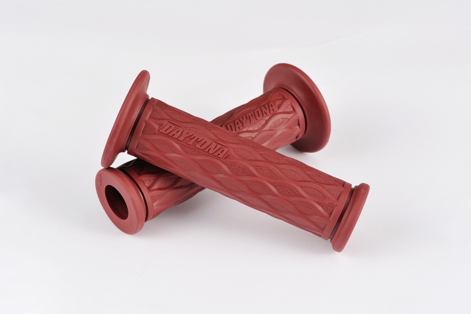 DAYTONA PAR DE PUÑOS "GRIPPYGRIP" GGD-NAMI ROJO OSCURO Ø22,2 MM 7/8"