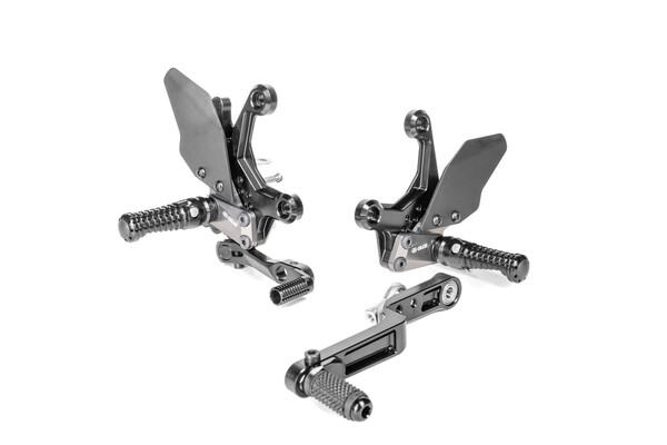 Juego de estriberas GILLES TOOLING
REARSET AS31 BK HONDA HORNET