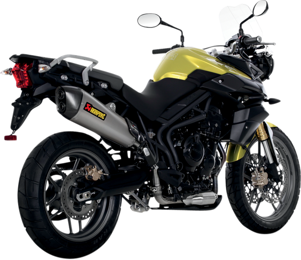 Silenciador Slip-On Line AKRAPOVIC
MUFFLER TI TRIUMPH TIGER 800/XC Homologado