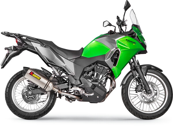 Silenciador Slip-On Line AKRAPOVIC
MUFFLER TI KAWASAKI VERSYS-X 300 Homologado