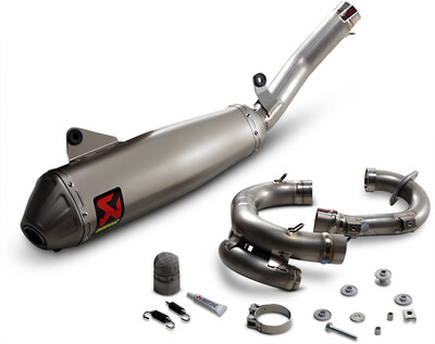 Sistema de escape Evolution Line AKRAPOVIC
EXHAUST TI YAMAHA YZ450F / XEF/XXF FANTIC XEF 450