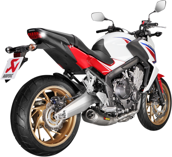 Sistema de escape Line AKRAPOVIC
EXHAUST SS/TI HONDA CB650F Homologado