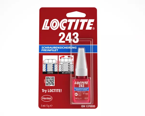 Loctite Adhesivo fijador de roscas 243 de resistencia media