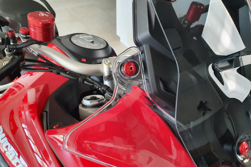 Kit tornillos deflectores aire delanteros Ducati Multistrada V4