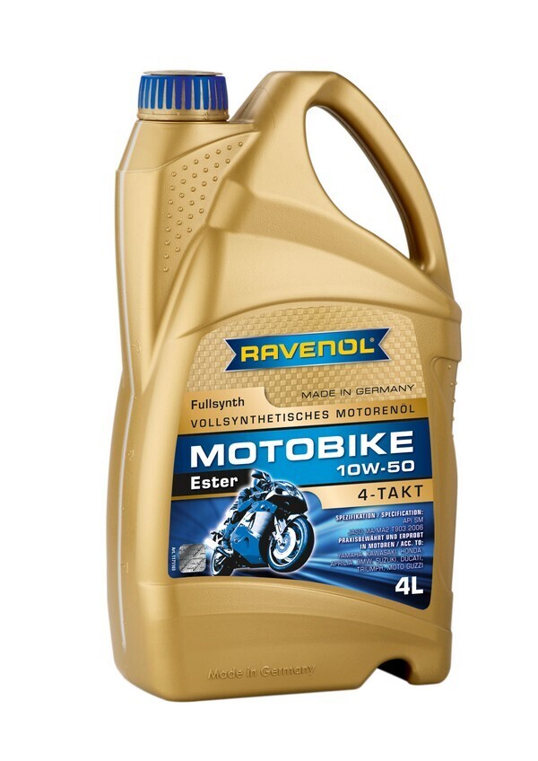 RAVENOL Motobike 4-T Ester 10W-50 4 L