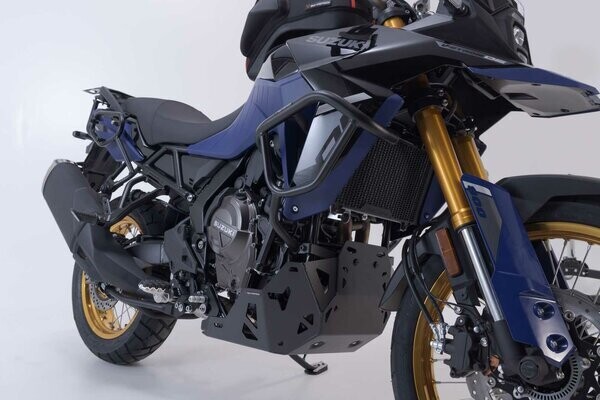 Protecciones laterales de motor. Negro. Suzuki V-Strom 800 / 800DE (22-).