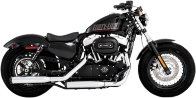 Silenciador Slip-On Duals de 3" para Sportsters RINEHART RACING
MUFFLER 3" XL 14-UP CH/BK