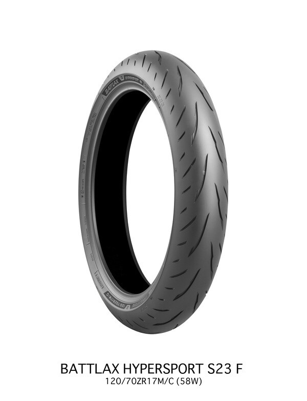 Neumático Battlax Hypersport S23 BRIDGESTONE
S23 120/70ZR17 (58W) TL