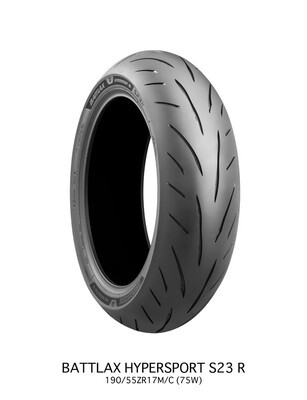 Neumático Battlax Hypersport S23 BRIDGESTONE
S23 180/55ZR 17 (73W) TL