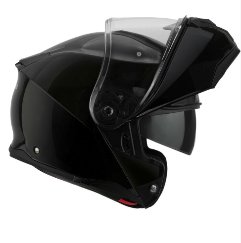 CASCO  HEBO TOURER IV NEGRO BRILLO