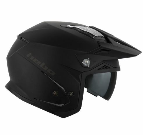 Hebo CASCO ZONE 5 MONOCOLOR NEGRO MATE