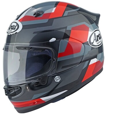 Casco ARAI QUANTIC Abstract - rojo Casco ARAI QUANTIC Abstract - rojo
