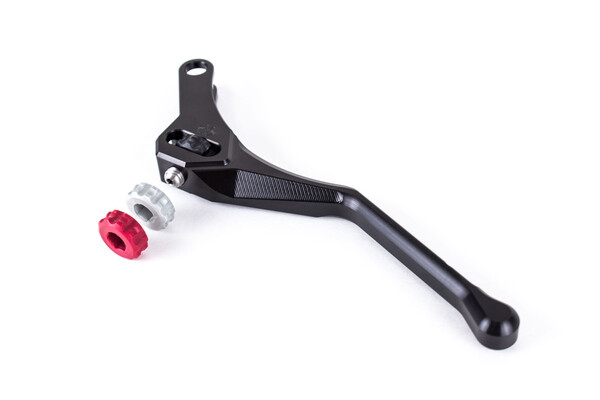 Maneta de embrague Flex GILLES TOOLING
CLUTCH LEVER FXL BK para DUCATI MONSTER 937 / MULTISTRADA 950 / PANIGALE V4 / STREETFIGHTER V2 / V4 MOTO GUZZI 1050 MANDELLO