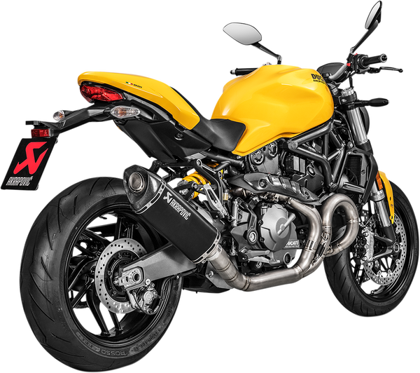 Silenciador Slip-On Line AKRAPOVIC
MUFFLER DUCATI MONSTER  821 / 1200/S + LINK PIPE TI MONSTER 1200