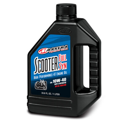 Aceite scooter 4T MAXIMA RACING OIL
OIL SCOOTER FULLSYN 10W40 1L