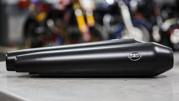 Silenciadores S&S CYCLE SO RACE ROYAL ENFIELD 650 BK